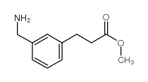 3-(3-aminomethyl-phenyl)-propionic acid methyl ester Structure