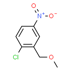 1-chloro-2-(methoxymethyl)-4-nitrobenzene Structure