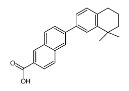 6-(8,8-dimethyl-6,7-dihydro-5H-naphthalen-2-yl)naphthalene-2-carboxylic acid结构式