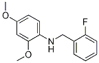 2,4-Dimethoxy-N-(2-fluorobenzyl)aniline Structure