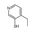 3-Pyridinethiol,4-ethyl-(6CI) Structure