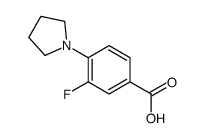 3-FLUORO-4-PYRROLIDINOBENZOIC ACID picture