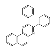 2,3-二苯基-5,6-苯并喹噁啉结构式