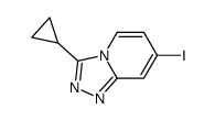 3-cyclopropyl-7-iodo-[1,2,4]triazolo[4,3-a]pyridine Structure