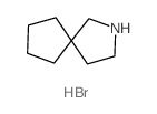 2-Azaspiro[4.4]nonane,hydrobromide (1:1)结构式