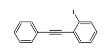 1-iodo-2-(2-phenylethynyl)benzene结构式