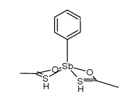 phenylantimony bis(monothioacetate)结构式