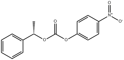 p-Nitrophenyl (S)-1-phenylethyl carbonate结构式