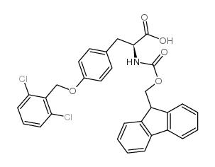 Fmoc-L-Tyr(2,6-Cl2-Bzl)-OH Structure