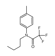 N-butyl-2,2,2-trifluoro-N-(4-methylphenyl)acetamide Structure