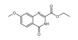 ethyl 7-methoxy-4-oxo-3,4-dihydroquinazoline-2-carboxylate Structure