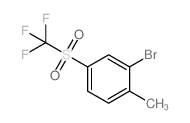 2-Bromo-1-methyl-4-((trifluoromethyl)sulfonyl)benzene picture