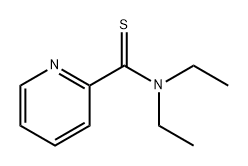 2-Pyridinecarbothioamide, N,N-diethyl- Structure