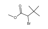 2-Brom-3,3-dimethylbuttersaeure-methylester Structure