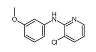 3-chloro-N-(3-methoxyphenyl)pyridin-2-amine结构式