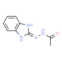 Acetic acid, 2-(1H-benzimidazol-2-yl)hydrazide (9CI) structure