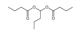 butylidene dibutanoate Structure