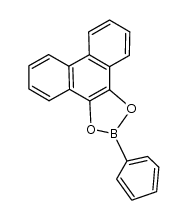 2-phenylphenanthro[9,10-d][1,3,2]dioxaborole结构式