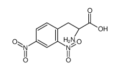 (R)-2-AMINO-3-(2,4-DINITROPHENYL)PROPANOIC ACID Structure