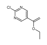 2-chloro-5-(α-ethoxyvinyl)pyrimidine结构式