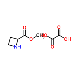 Methyl 2-azetidinecarboxylate ethanedioate (1:1) Structure