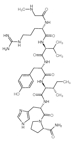 SAR-ARG-VAL-TYR-ILE-HIS-PRO-NH2 picture