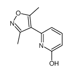 6-(3,5-dimethyl-1,2-oxazol-4-yl)-1H-pyridin-2-one结构式