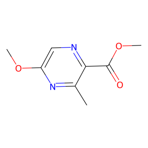 methyl 5-methoxy-3-methylpyrazine-2-carboxylate Structure