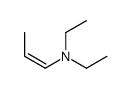N,N-diethylprop-1-en-1-amine Structure