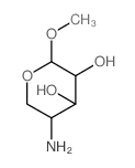 a-D-Xylopyranoside, methyl4-amino-4-deoxy- picture