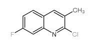 2-Chloro-7-fluoro-3-methylquinoline picture