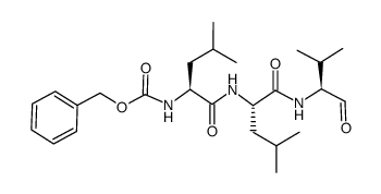 Z-Leu-Leu-Val-H Structure