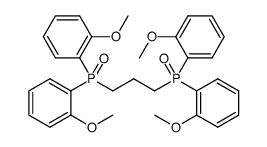 propane-1,3-diylbis(bis(2-methoxyphenyl)phosphine oxide) Structure