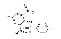 toluene-4-sulfonic acid-(4-methyl-2,6-dinitro-anilide)结构式