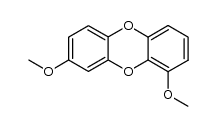 1,8-dimethoxydibenzo[b,e][1,4]dioxine结构式