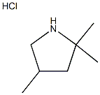 2,2,4-三甲基吡咯烷盐酸盐结构式