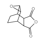 3-Oxatricyclo[3.2.2.02,4]nonane-6,7-dicarboxylicanhydride Structure