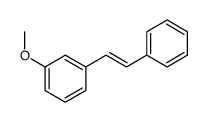 1-Methoxy-3-[(E)-2-phenylethenyl]benzene structure