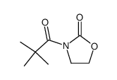 N-(dimethylpropionyl)oxazolidin-2-one Structure