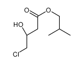 2-methylpropyl (3S)-4-chloro-3-hydroxybutanoate结构式