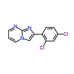 2-(2,4-Dichlorophenyl)imidazo[1,2-a]pyrimidine Structure