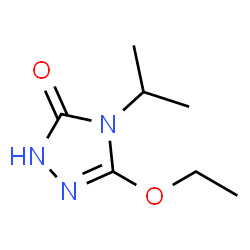 3H-1,2,4-Triazol-3-one,5-ethoxy-2,4-dihydro-4-(1-methylethyl)-(9CI)结构式