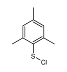 (2,4,6-trimethylphenyl) thiohypochlorite Structure