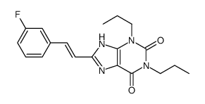 (E)-1,3-Dipropyl-8-(2-(3-fluorophenyl)ethenyl)-3,7-dihydro-1H-purine-2 ,6-dione picture