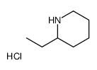 2-ETHYLPIPERIDINE HYDROCHLORIDE结构式