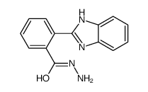 2-(1H-benzimidazol-2-yl)benzohydrazide结构式