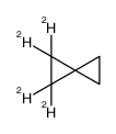 1,1,2,2-tetradeuteriospiro[2.2]pentane Structure