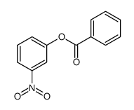 (3-nitrophenyl) benzoate结构式