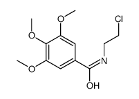 N-(2-chloroethyl)-3,4,5-trimethoxybenzamide Structure