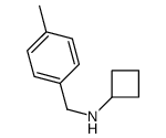 Benzenemethanamine, N-cyclobutyl-4-methyl- (9CI)结构式